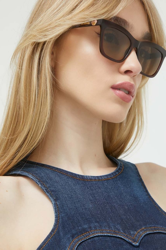 Sluneční brýle Love Moschino jednotná hnědá MOL057/S