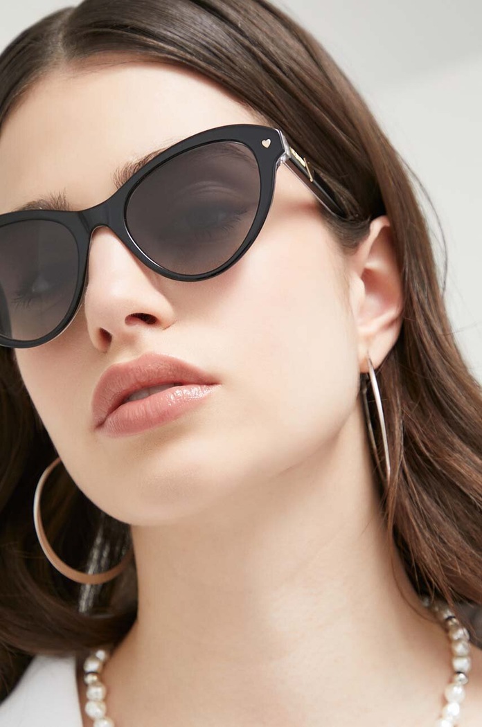 Akcesoria Love Moschino okulary przeciwsłoneczne MOL046/S czarny