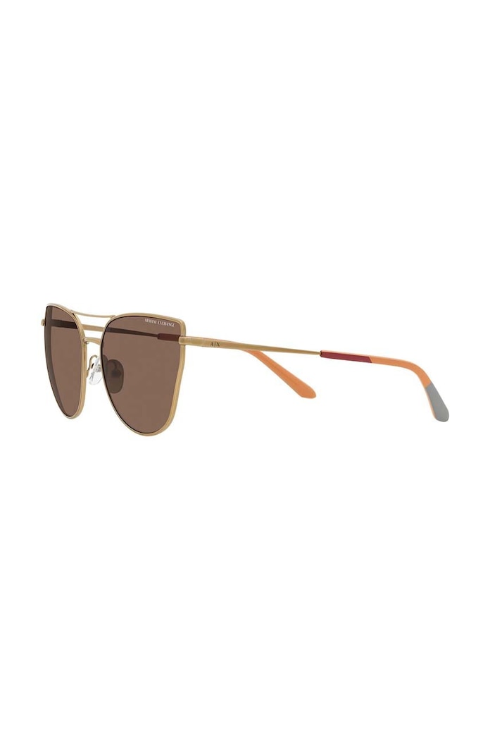 Armani Exchange okulary przeciwsłoneczne beżowy 0AX2045S