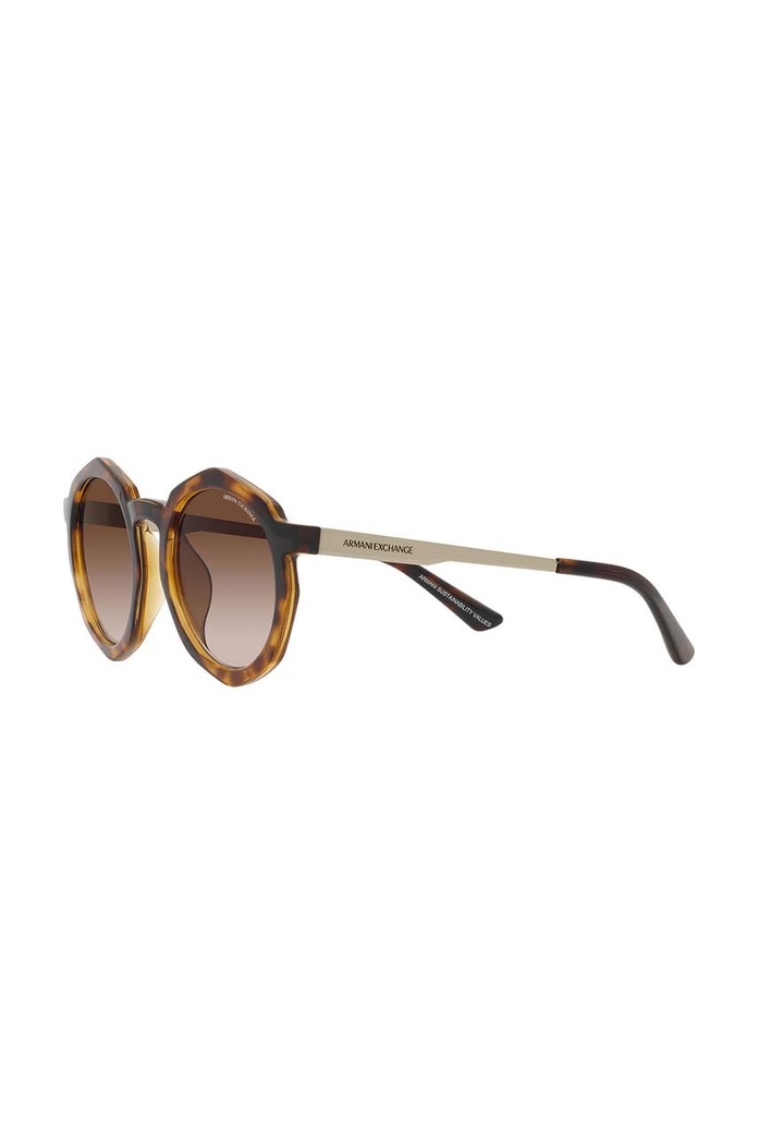 Armani Exchange okulary przeciwsłoneczne brązowy 0AX4132SU