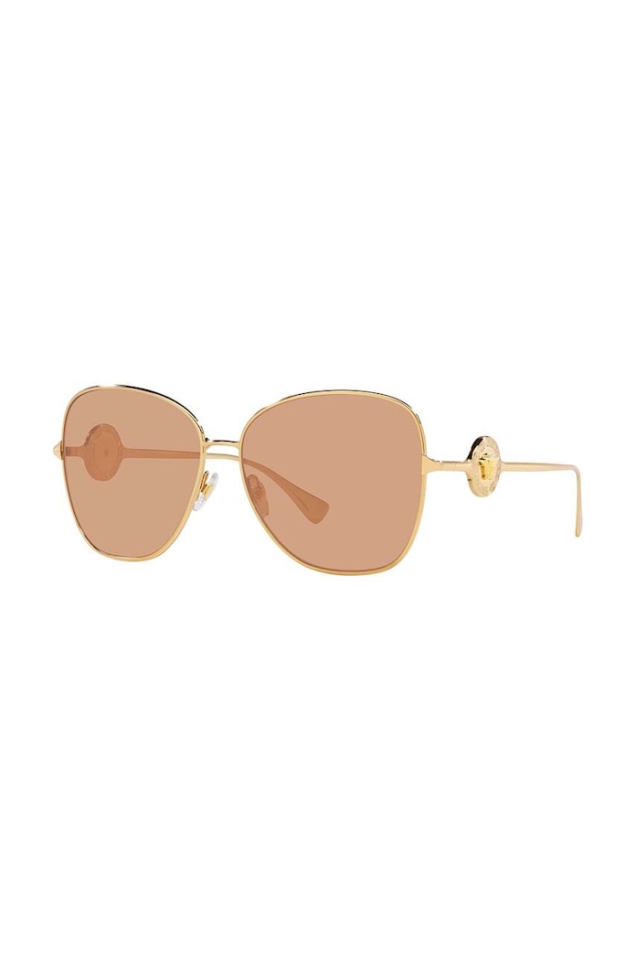 Akcesoria Versace okulary przeciwsłoneczne 0VE2256 złoty