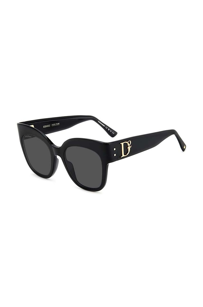 Sončna očala DSQUARED2 Navadna črna D2.0097/S