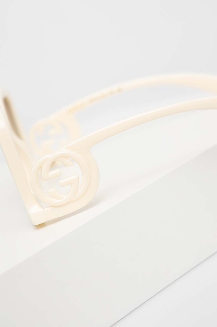 Gucci okulary przeciwsłoneczne beżowy GG1326S