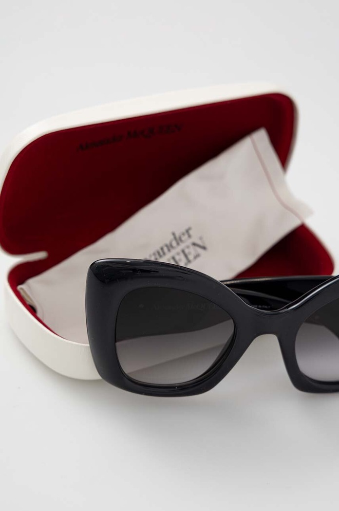 Ochelari de soare Alexander McQueen negru AM0402S