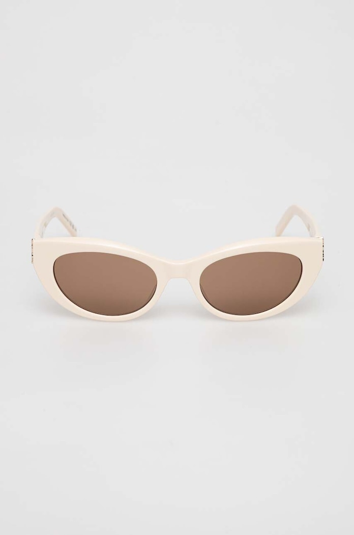 Akcesoria Saint Laurent okulary przeciwsłoneczne SL.M115 beżowy