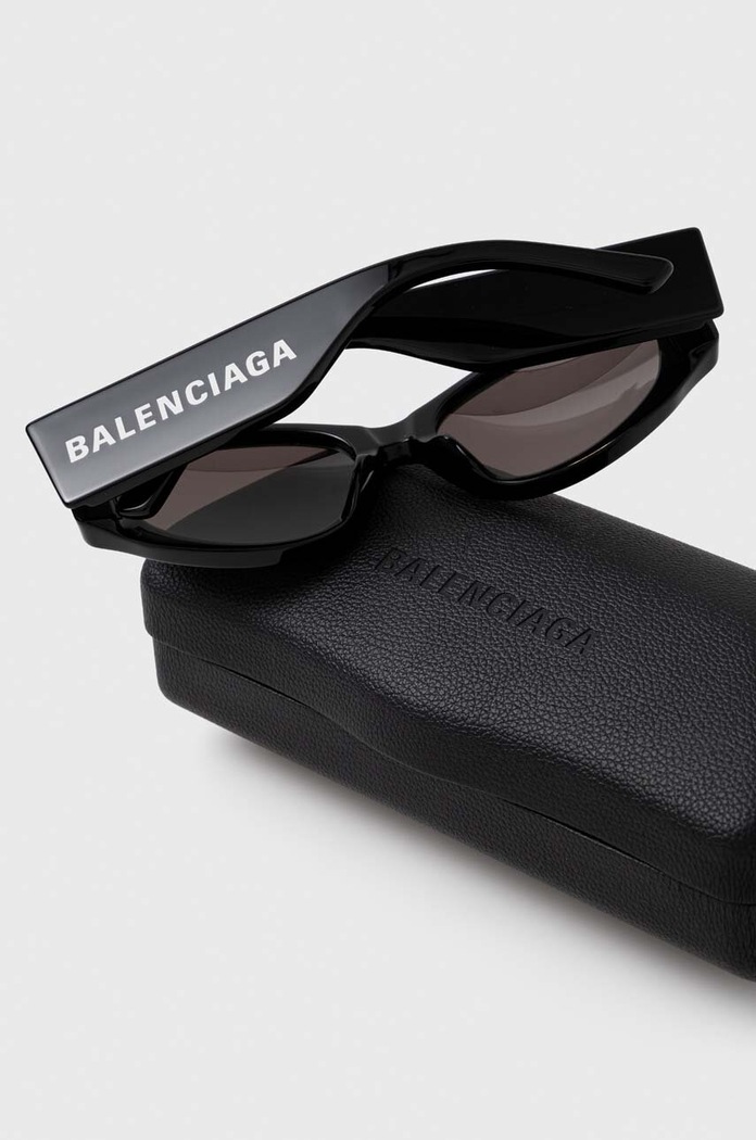 Balenciaga okulary przeciwsłoneczne BB0258S czarny