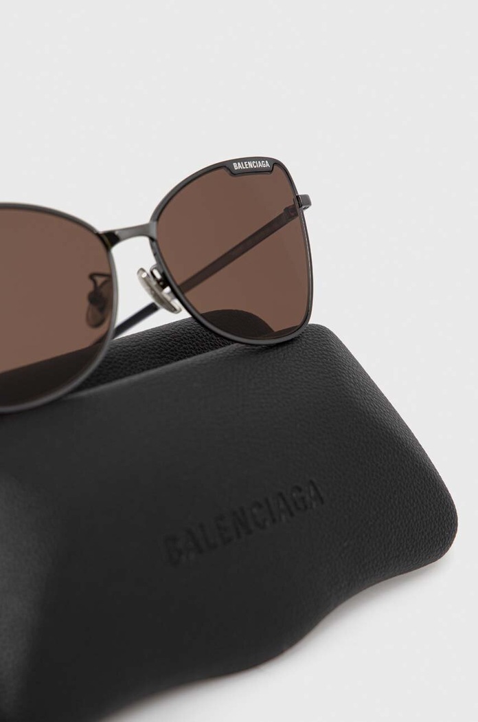 Sluneční brýle Balenciaga BB0278S hnědá