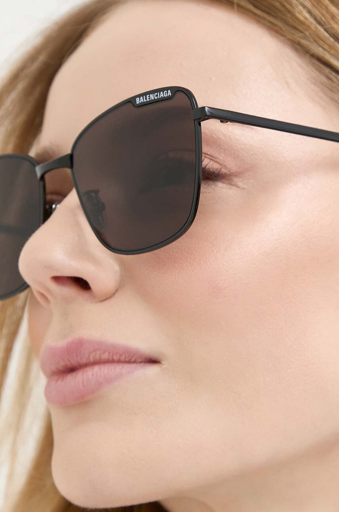 Sluneční brýle Balenciaga BB0279SA černá