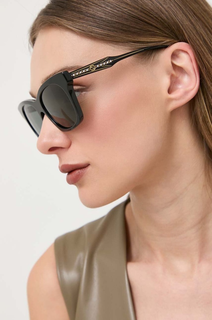 Sunčane naočale Gucci GG1299S crna