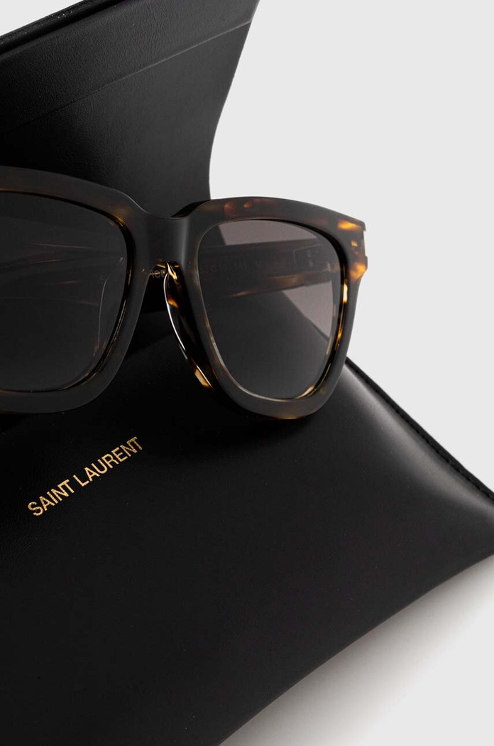 Sluneční brýle Saint Laurent hnědá SL.462.SULPICE