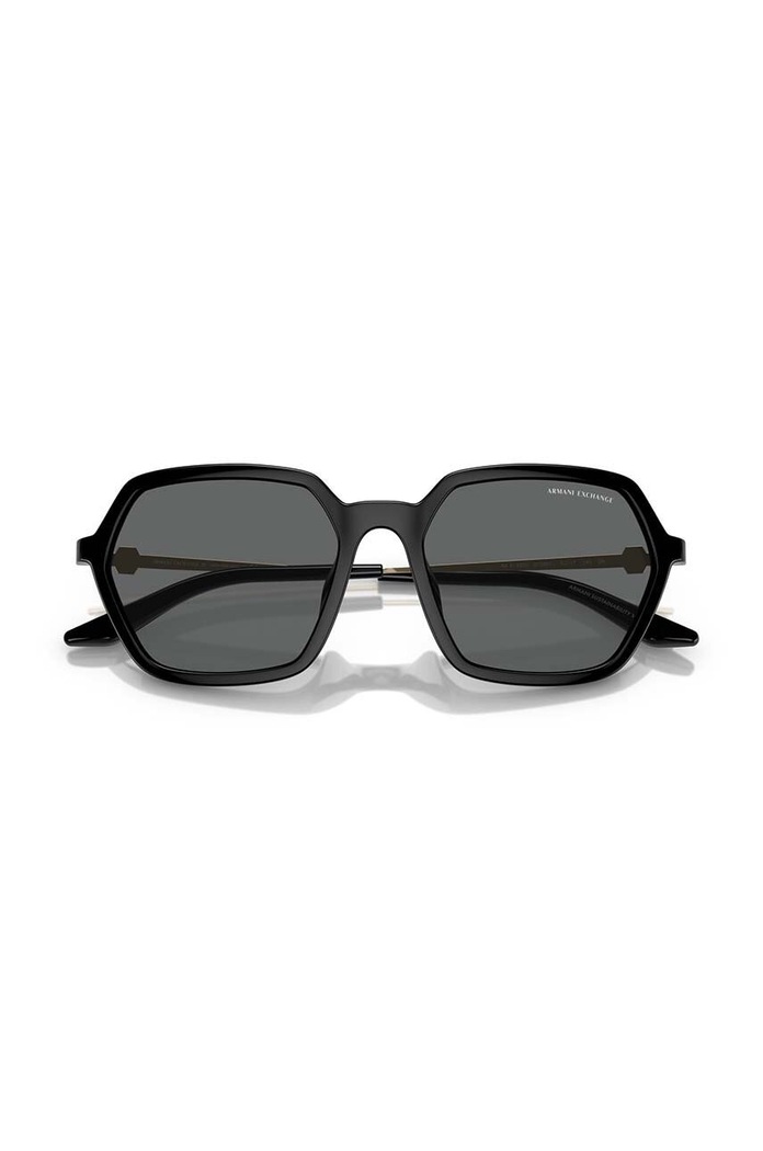 Armani Exchange okulary przeciwsłoneczne 0AX4139SU czarny