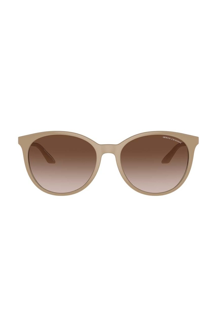 Armani Exchange okulary przeciwsłoneczne 0AX4140S beżowy AA00