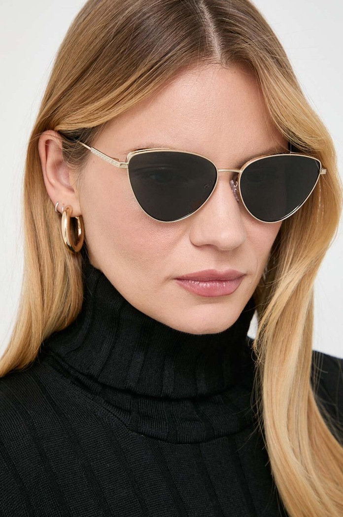 Michael Kors okulary przeciwsłoneczne CORTEZ lustrzana złoty 0MK1140
