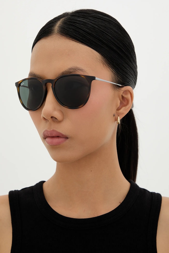 Ray-Ban napszemüveg ERIKA geometrikus barna 0RB4171