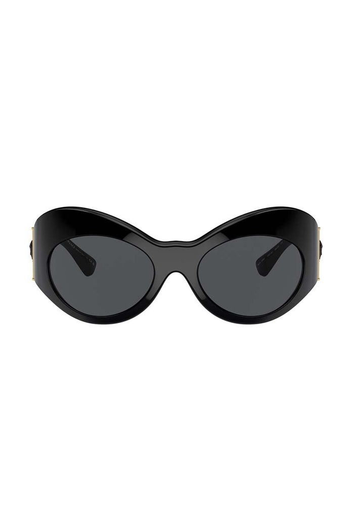 Versace okulary przeciwsłoneczne kocie oczy czarny 0VE4462