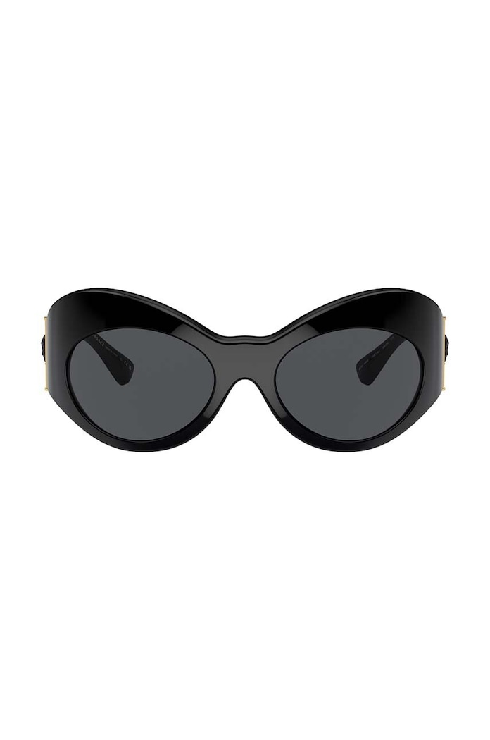 Versace okulary przeciwsłoneczne kocie oczy czarny 0VE4462