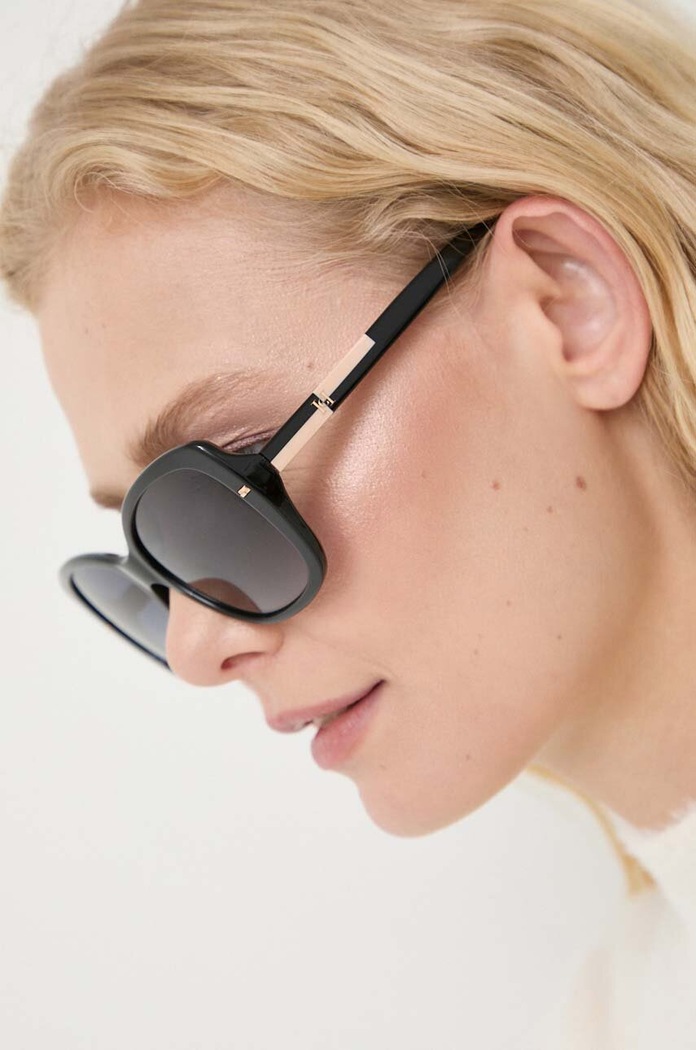 Sluneční brýle Carolina Herrera kočičí oči černá HER.0176/G/S