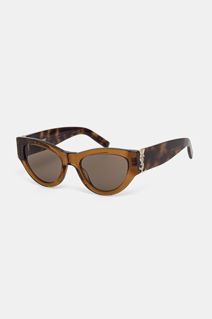 Sluneční brýle Saint Laurent SL.M94 hnědá AA00