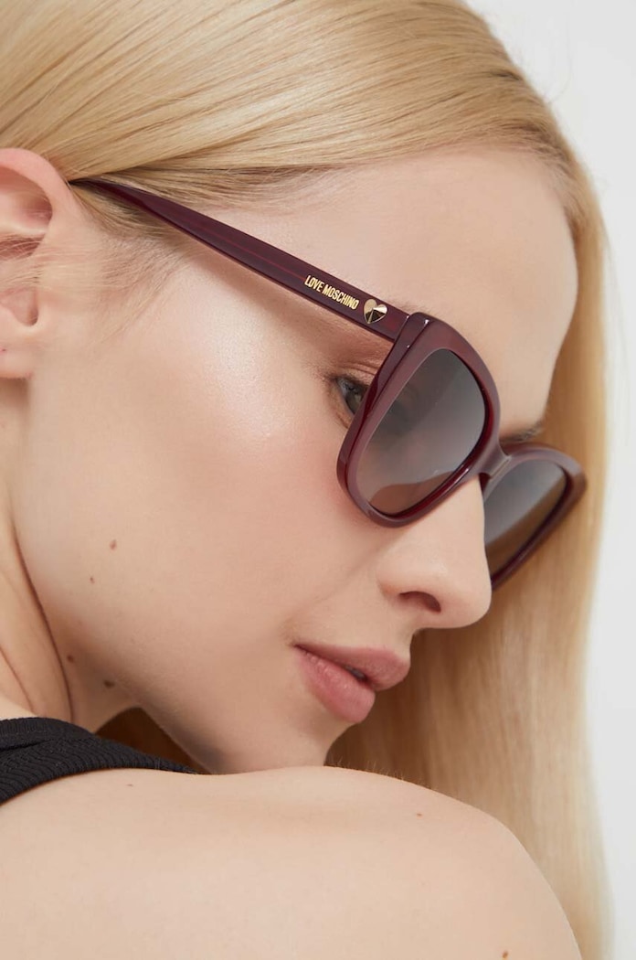 Love Moschino Okulary przeciwsłoneczne bordowy MOL073/S