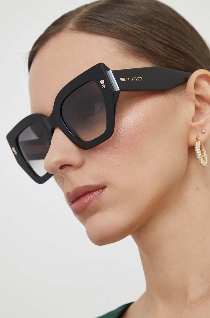 Etro okulary przeciwsłoneczne gradientowa czarny ETRO.0010/S
