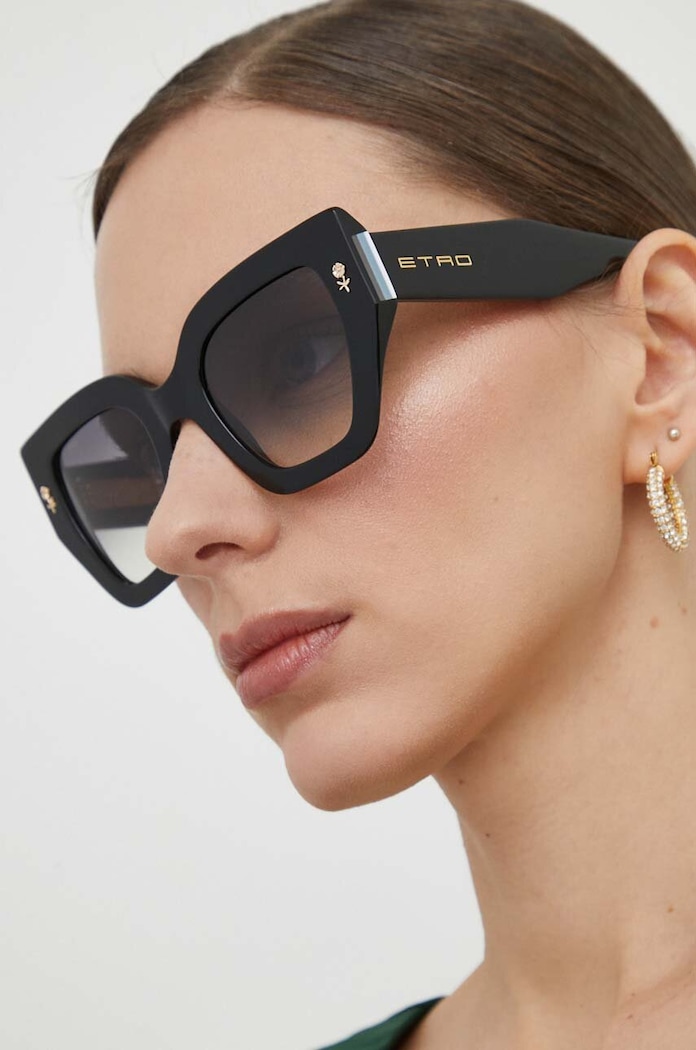 Etro okulary przeciwsłoneczne gradientowa czarny ETRO.0010/S