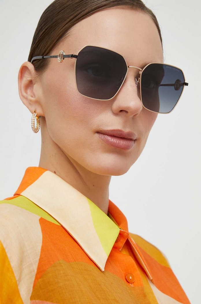 Marc Jacobs okulary przeciwsłoneczne jednolita czarny MARC.729/S