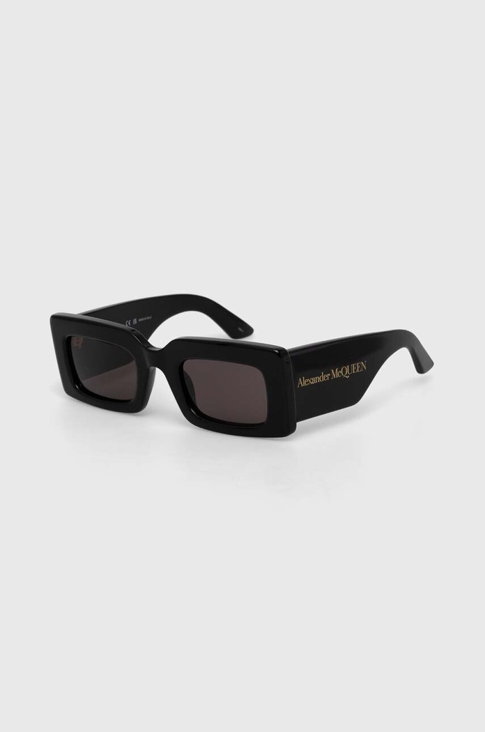 Γυαλιά ηλίου Alexander McQueen AM0433S μαύρο AA00