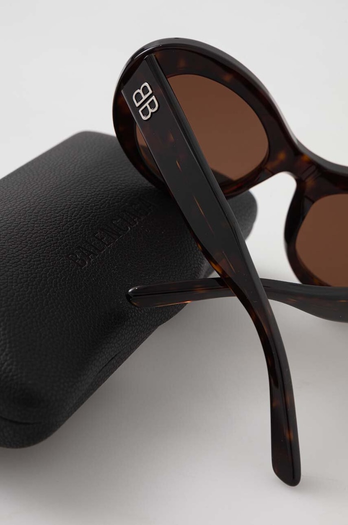 Sluneční brýle Balenciaga hnědá BB0294S