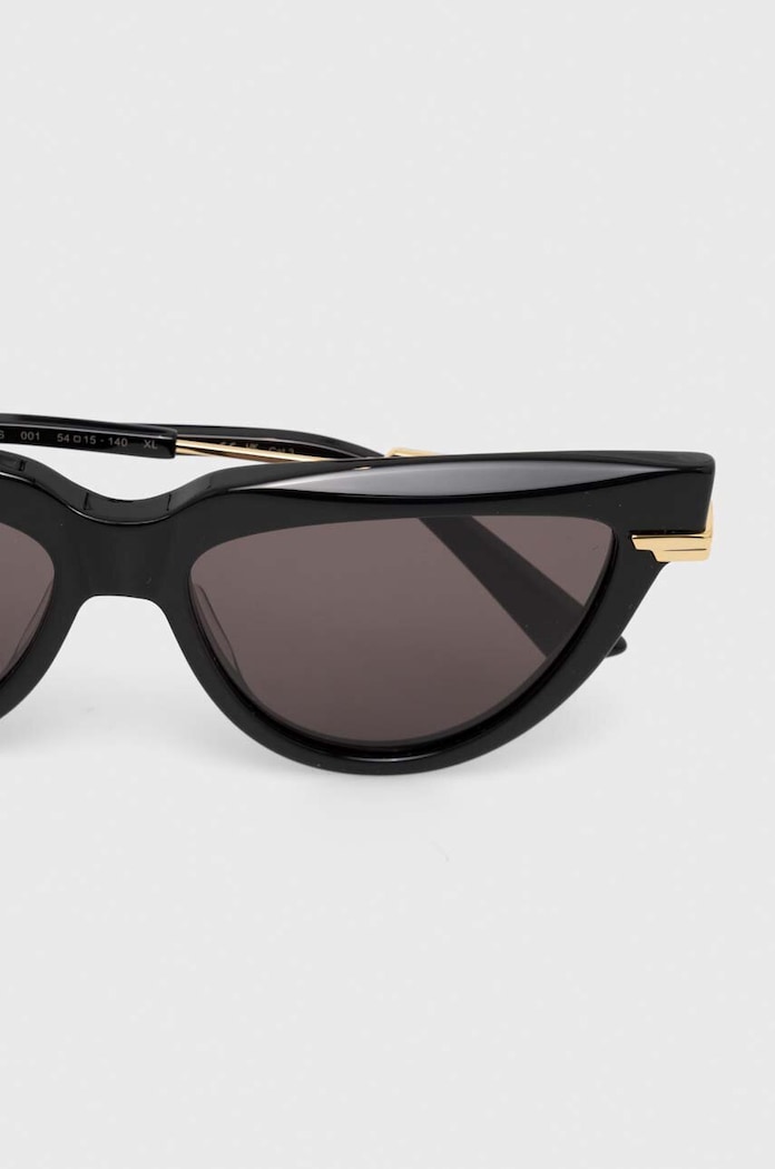 Bottega Veneta okulary przeciwsłoneczne BV1265S czarny