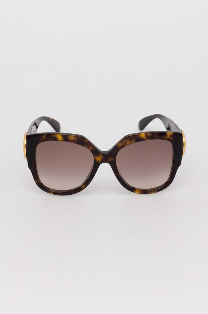 Akcesoria Gucci okulary przeciwsłoneczne GG1407S brązowy