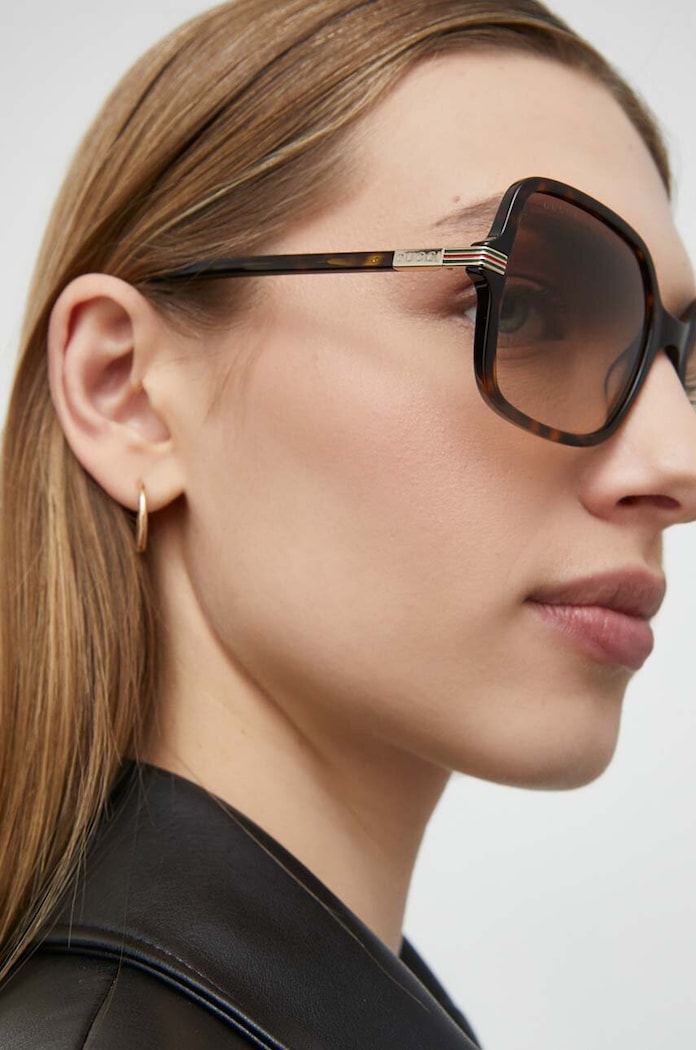 Slnečné okuliare Gucci GG1449S hnedá