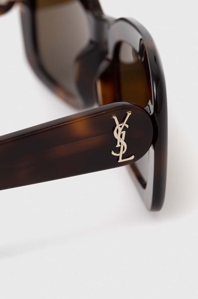 Γυαλιά ηλίου Saint Laurent SL.M130 καφέ