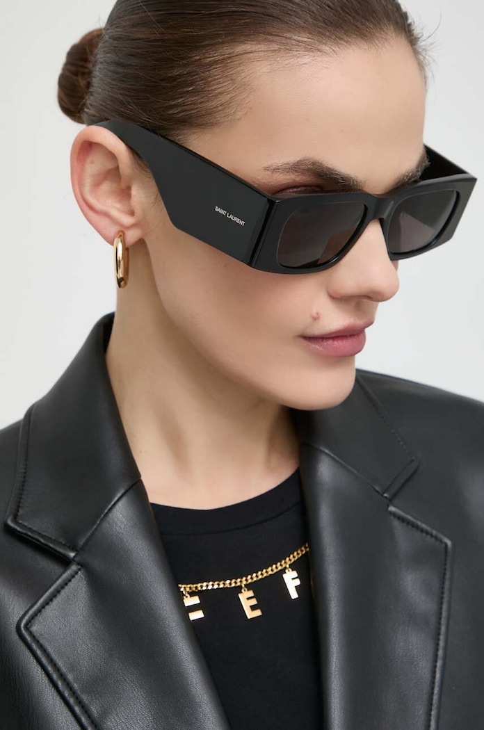 Sluneční brýle Saint Laurent jednotná černá SL.654