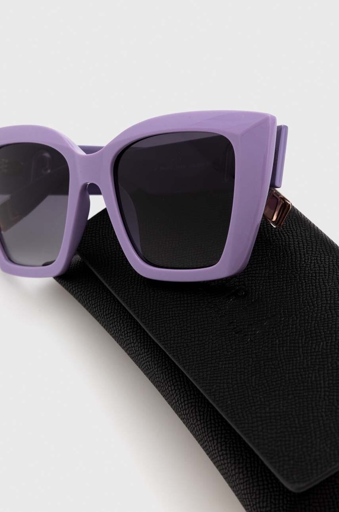 Okulary przeciwsłoneczne Furla SFU710.5403NN fioletowy