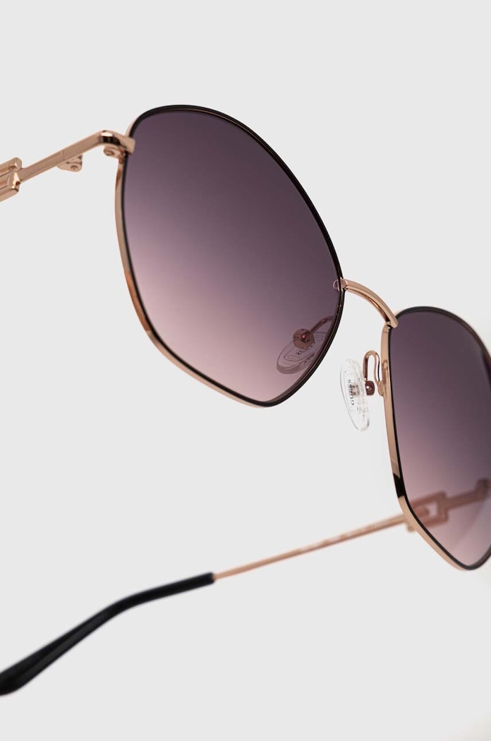 Guess okulary przeciwsłoneczne złoty GU7907.5905B
