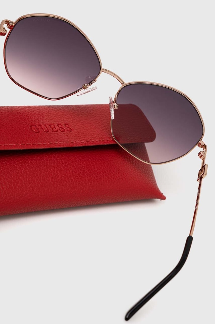 Guess okulary przeciwsłoneczne GU7907.5905B złoty