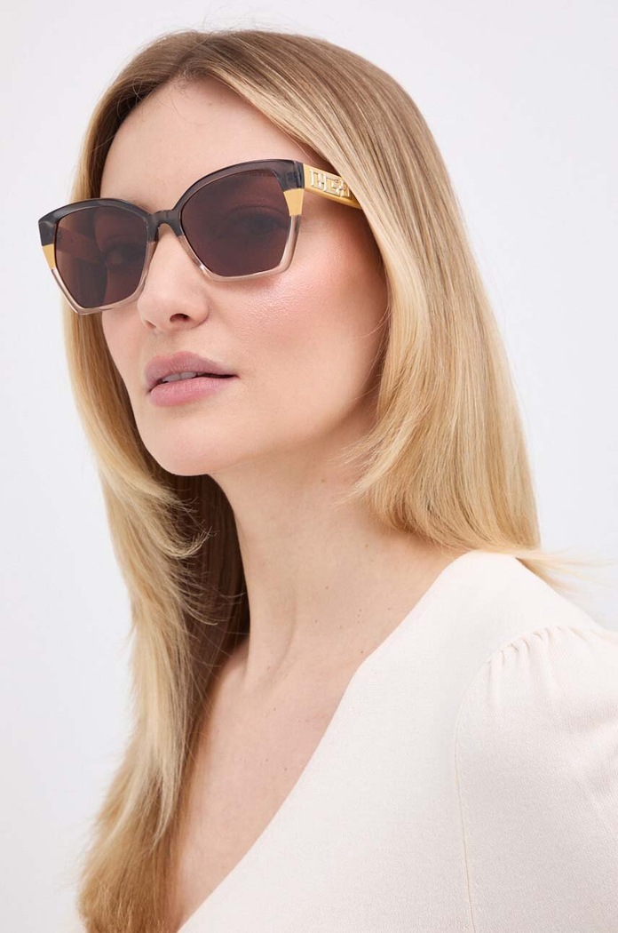 Guess Okulary przeciwsłoneczne brązowy GU7912.5541E