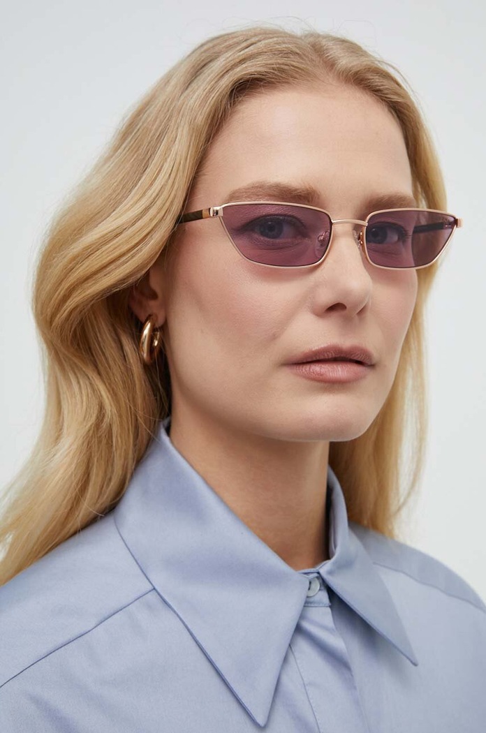 Sluneční brýle Guess transparentní fialová GU8285.5728Y