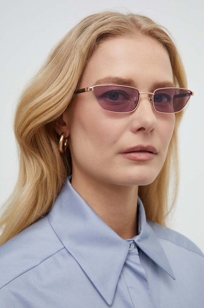 Sluneční brýle Guess transparentní fialová GU8285.5728Y