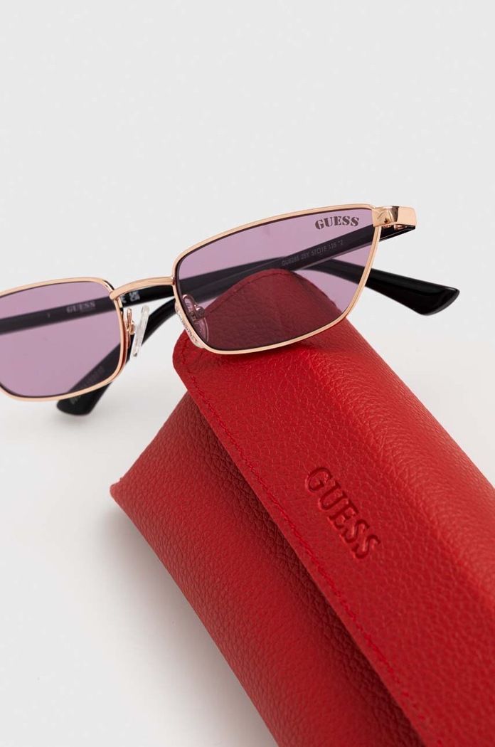 Sluneční brýle Guess fialová GU8285.5728Y
