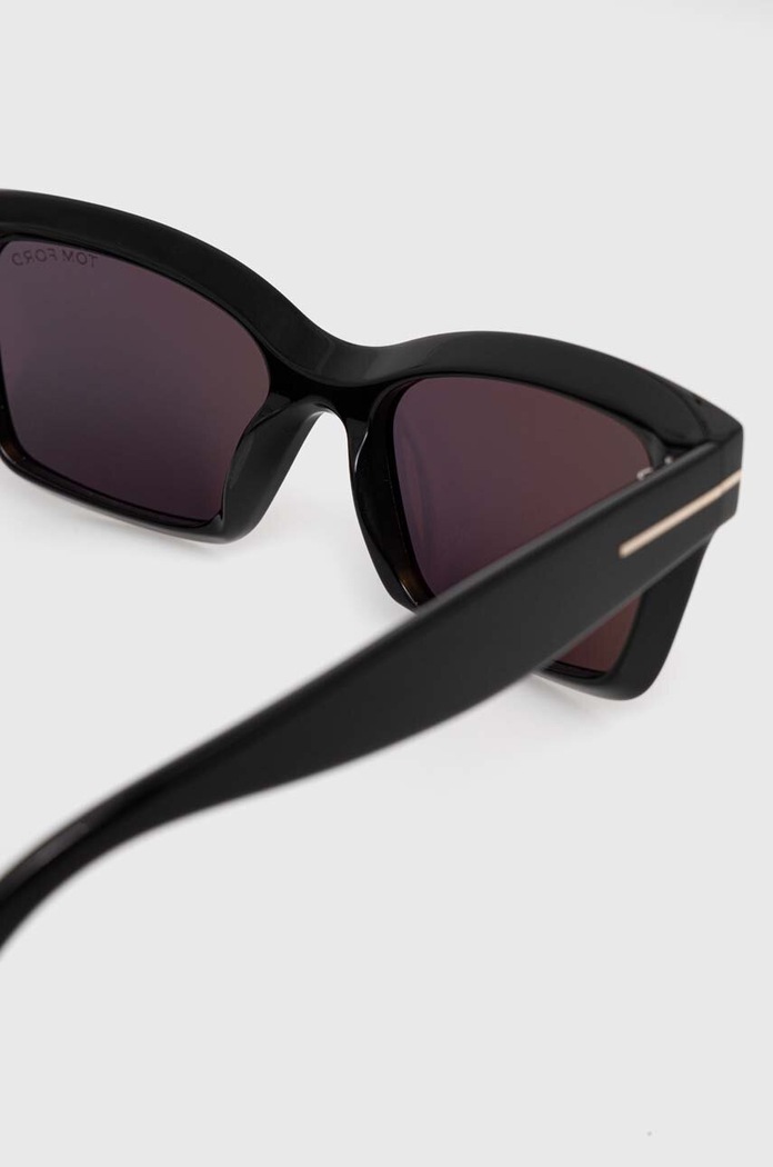 Tom Ford okulary przeciwsłoneczne Mikel czarny FT1085.5401A