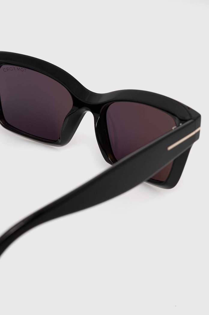 Tom Ford okulary przeciwsłoneczne Mikel czarny FT1085.5401A