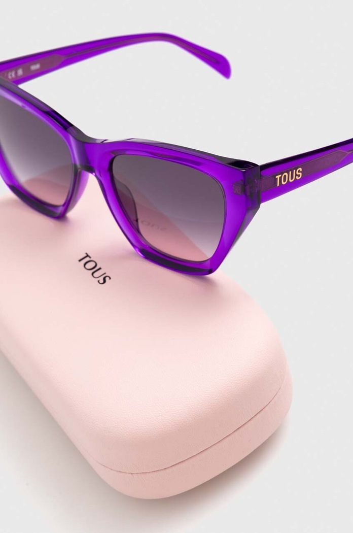 Okulary przeciwsłoneczne Tous fioletowy STOB85.5303GB