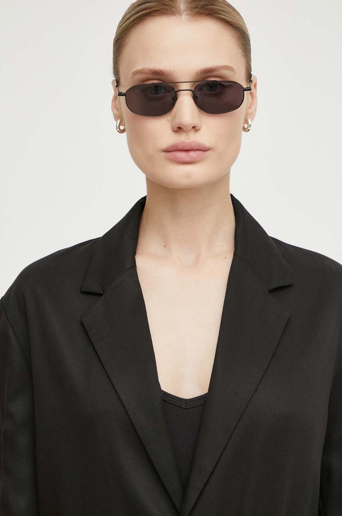 AllSaints Okulary przeciwsłoneczne czarny ALS700400255