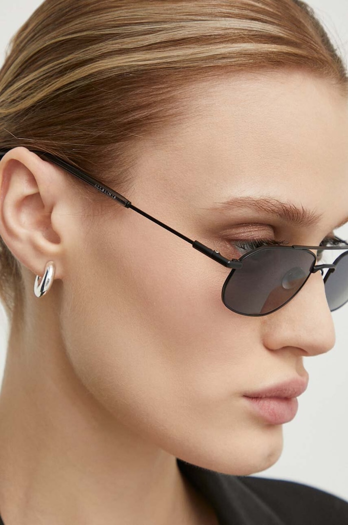 Okulary przeciwsłoneczne AllSaints czarny ALS700400255