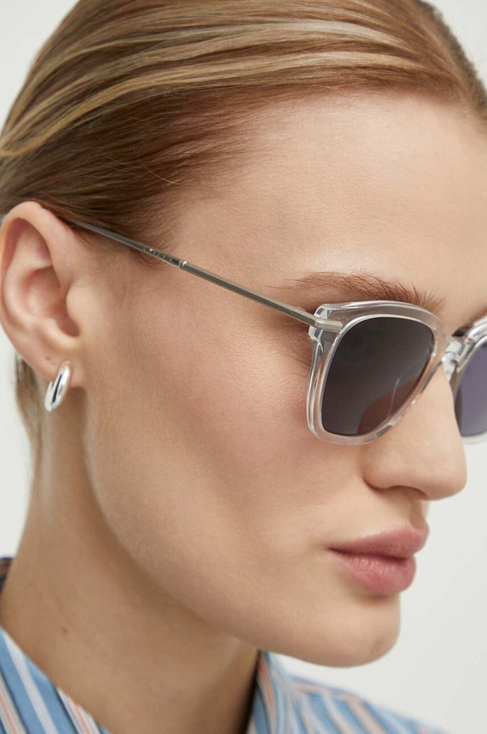 Okulary przeciwsłoneczne AllSaints transparentny ALS500917850