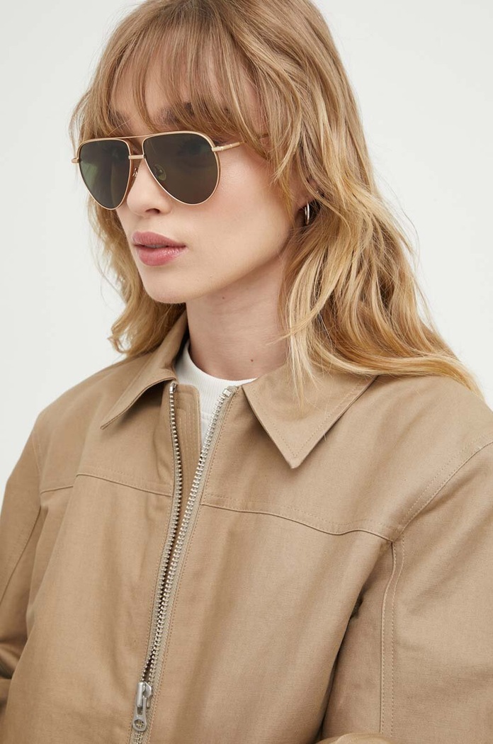 Okulary przeciwsłoneczne AllSaints beżowy ALS700342058