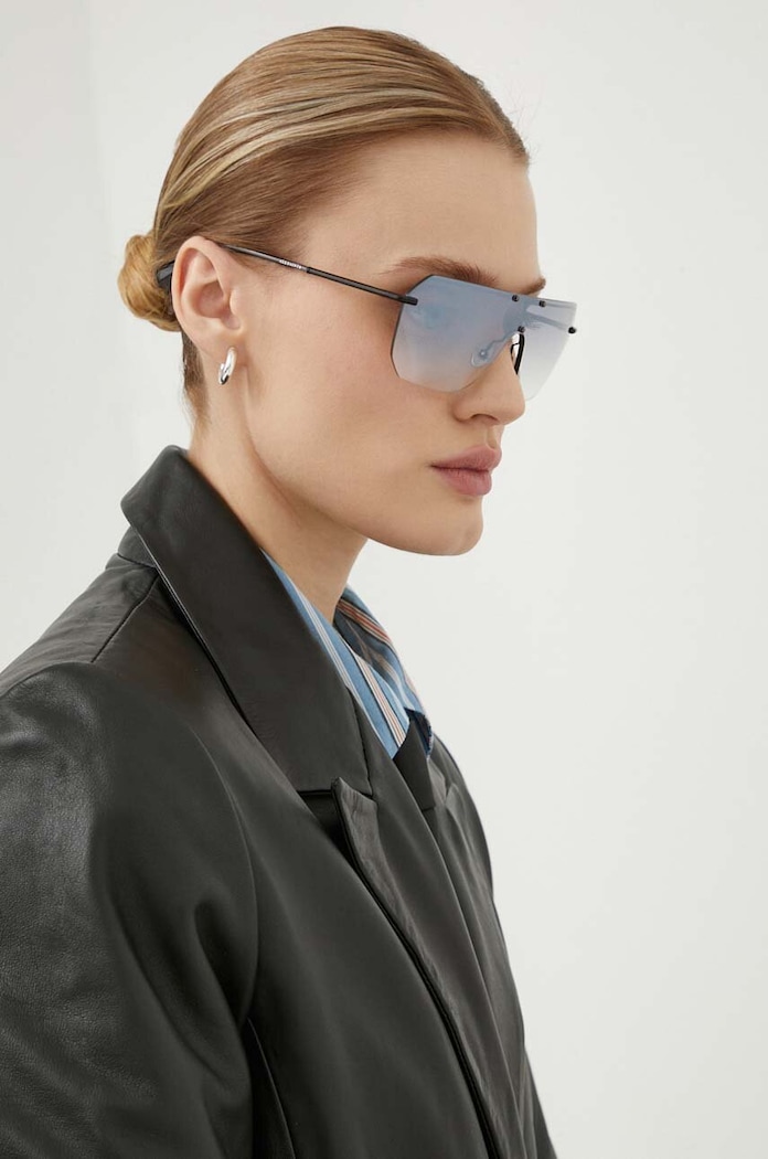 AllSaints Okulary przeciwsłoneczne czarny ALS7002002135