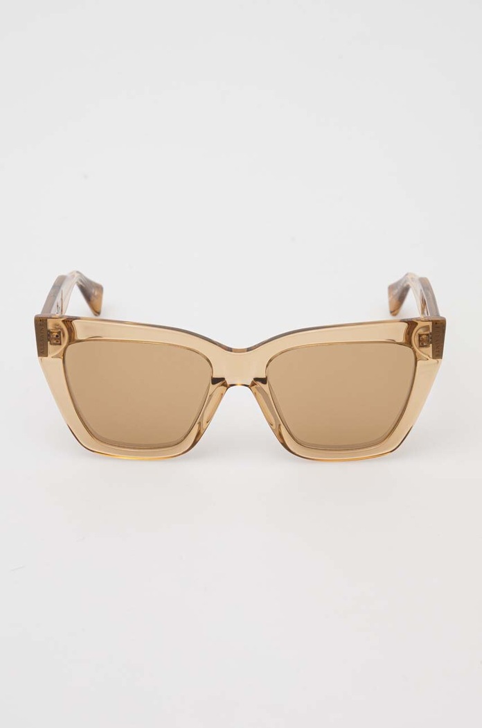 Akcesoria AllSaints okulary przeciwsłoneczne ALS500119154 beżowy