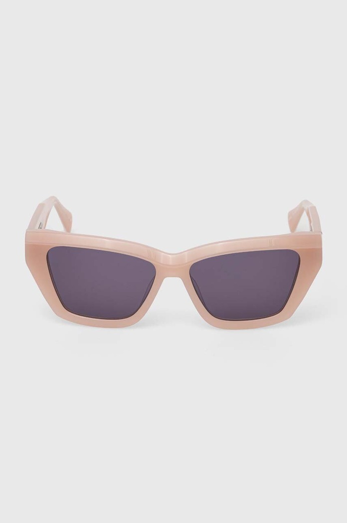 Akcesoria AllSaints okulary przeciwsłoneczne ALS501127356 różowy